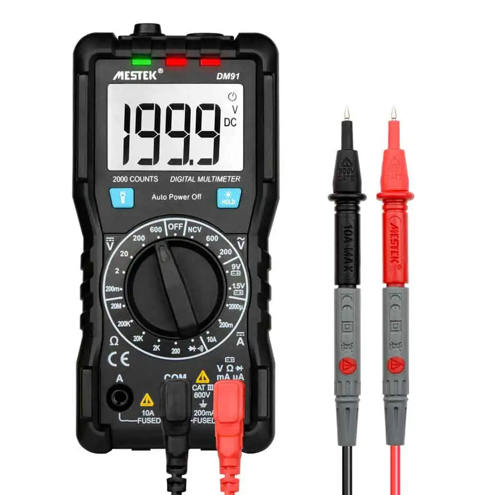 MESTEK DM91 1999 Count High Precision Digital Multimeter AC / DC Voltmeter MESTEK DM91 1999 Count High Precision Digital Multimeter AC / DC Voltmeter